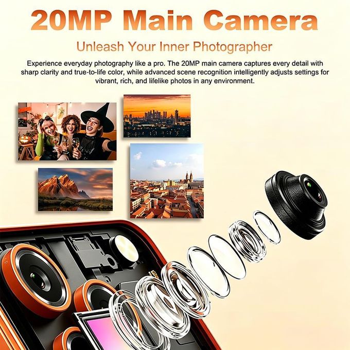 Oale 17 Pro Max Android 15 Smartphone